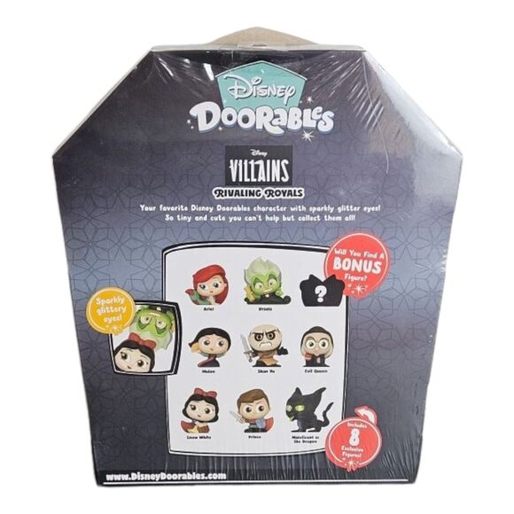 New! Disney Doorables Villains Rivaling Royals 8 Pack Exclusive Figures 2022 - Picture 2 of 6